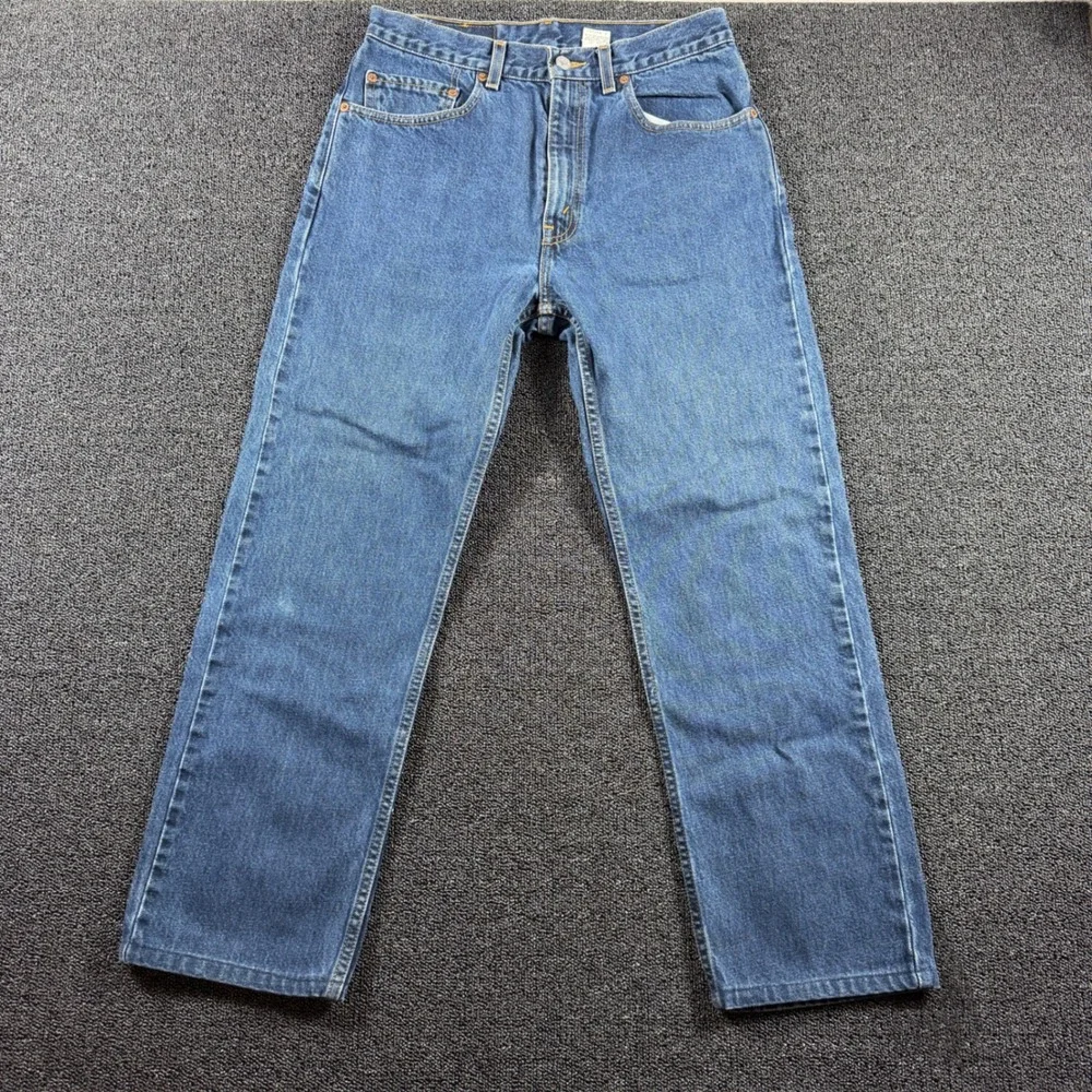 Vintage Levi's 505 Regular Fit Straight Men's Jeans 30x28 Medium‎ Wash Denim 90s